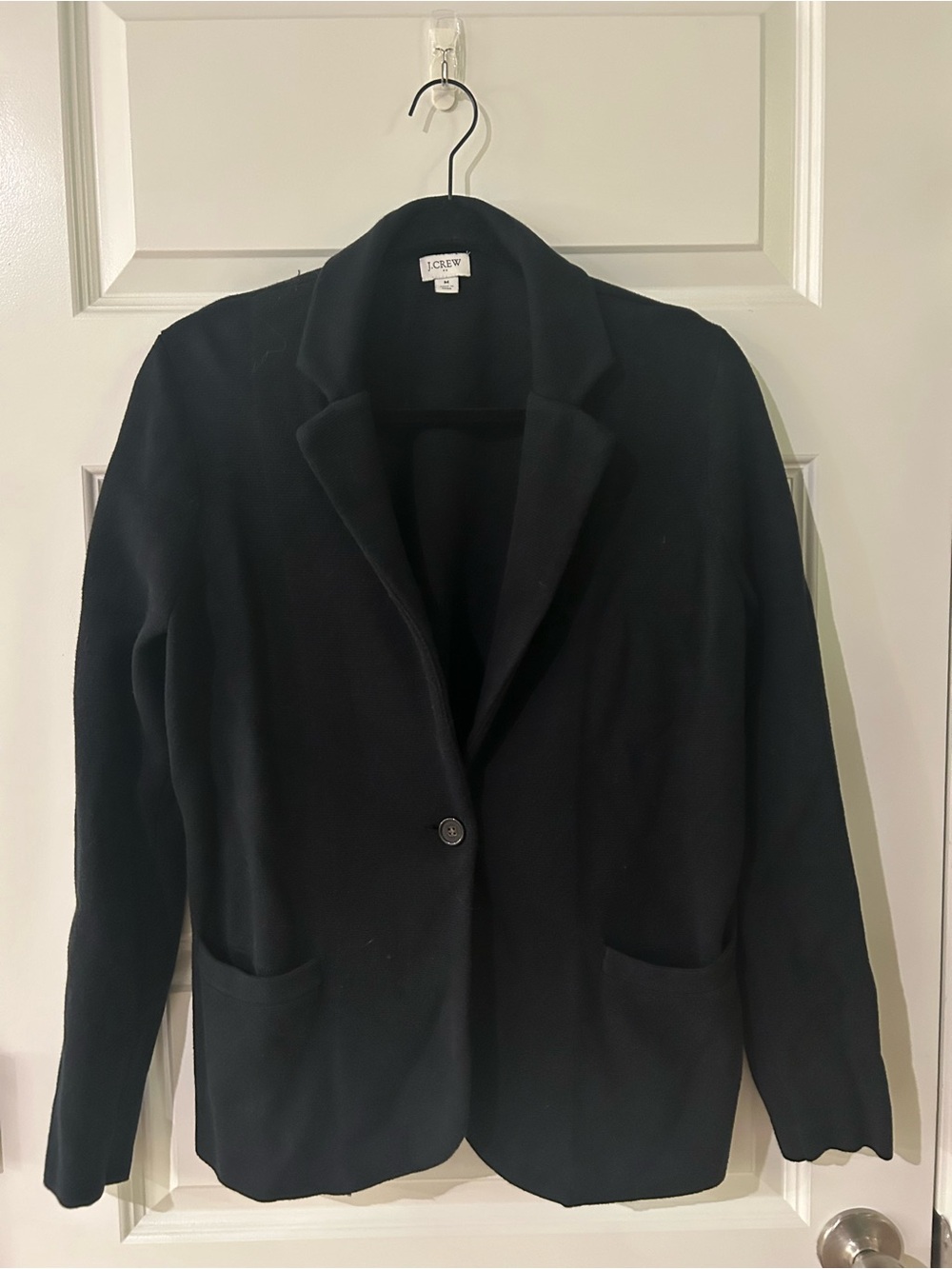 J. Crew Black Single-Button Women's Blazer Jacket